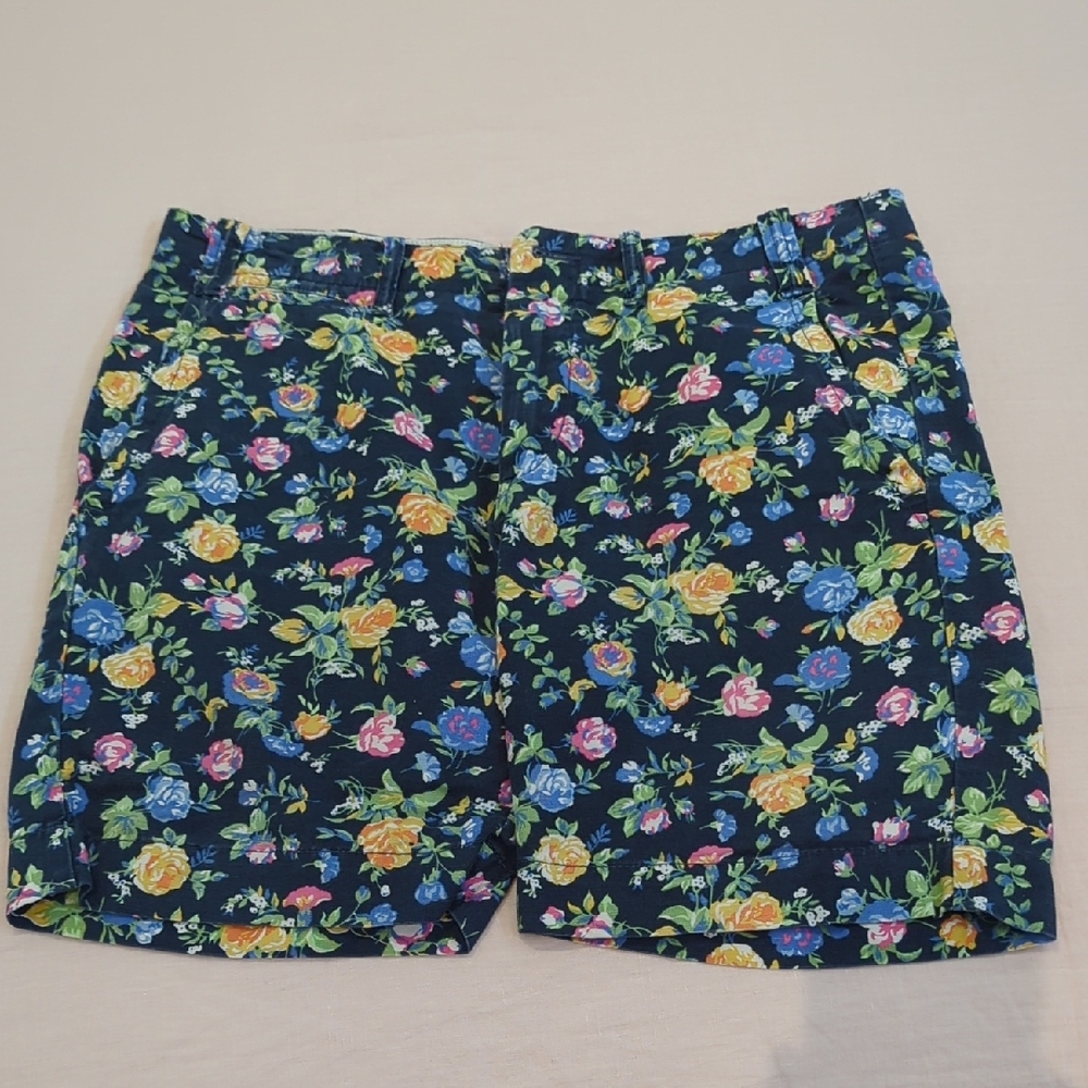 Polo Ralph Lauren Floral Print Men's Shorts - Navy, Yellow, Pink, Green